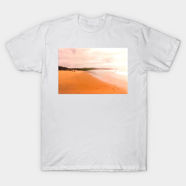 Beach near Melbourne, Australia T-Shirt by Tess Salazar Espinoza